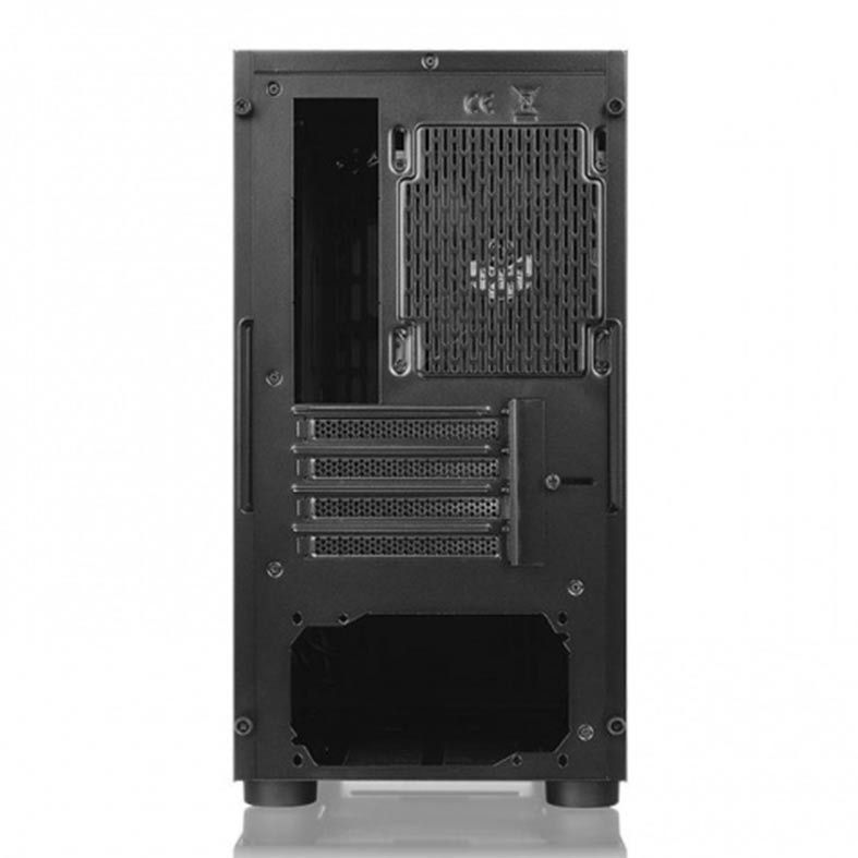 Gabinete Thermaltake Versa H18 TG Preto Lateral Vidro Temp, CA-1J4-00S1WN-01