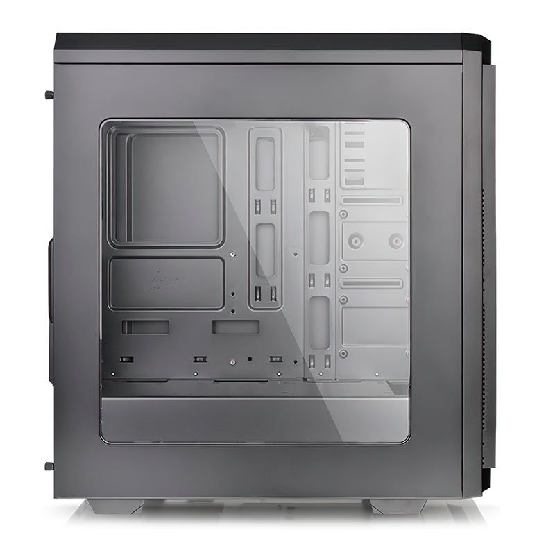 Gabinete Gamer ThermalTake V100, Mid Tower, Preto,Lateral acrílico, ATX, Com 1 Fan, CA-1K7-00M1WN-00