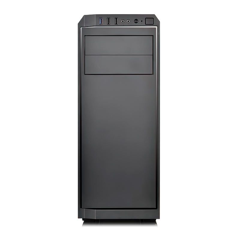 Gabinete Gamer ThermalTake V100, Mid Tower, Preto,Lateral acrílico, ATX, Com 1 Fan, CA-1K7-00M1WN-00