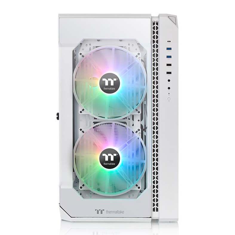 Gabinete Thermaltake View 51 TG ARGB Lateral Vidro Snow, CA-1Q6-00M6WN-00