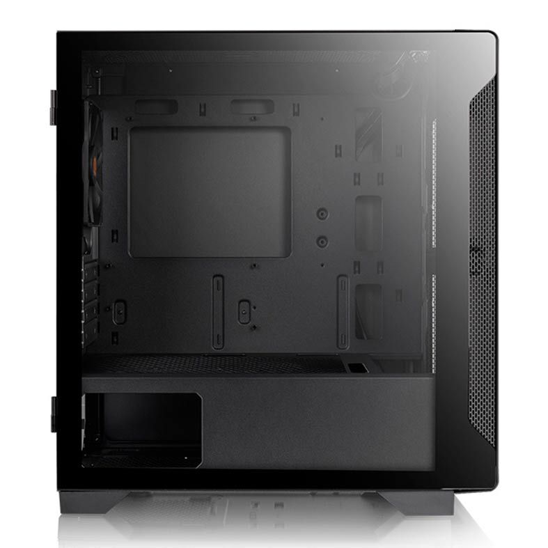 Gabinete Thermaltake S100 TG Lateral Vidro Temp Preto, CA-1Q9-00S1WN-00