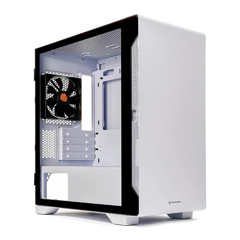 Gabinete Thermaltake S100 TG Snow Edition Lateral Vidro Temp, CA-1Q9-00S6WN-00