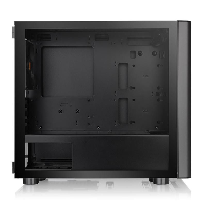 Gabinete Thermaltake V150 TG Lateral Vidro Temp Preto, CA-1R1-00S1WN-00