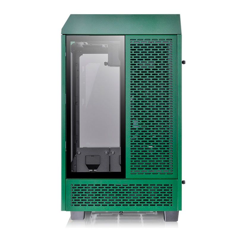 Gabinete Gamer Thermaltake The Tower 100 Racing Green Edition, Mini-Tower, Lateral de Vidro, CA-1R3-00SCWN-00