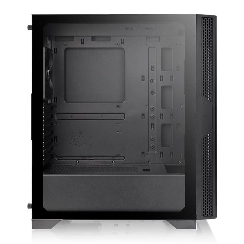 Gabinete Thermaltake Versa T25 TG Preto Lateral Vidro Temp, CA-1R5-00M1WN-00