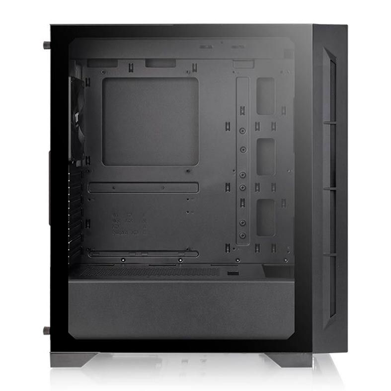 Gabinete Thermaltake H330 TG Preto Lateral Vidro Temp, CA-1R8-00M1WN-00