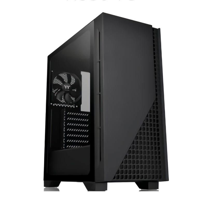 Gabinete Thermaltake H330 TG Preto Lateral Vidro Temp, CA-1R8-00M1WN-00