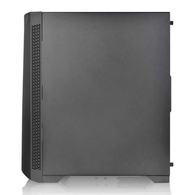 Gabinete Thermaltake H350 TG RGB Preto Lateral Vidro Temp, CA-1R9-00M1WN-00