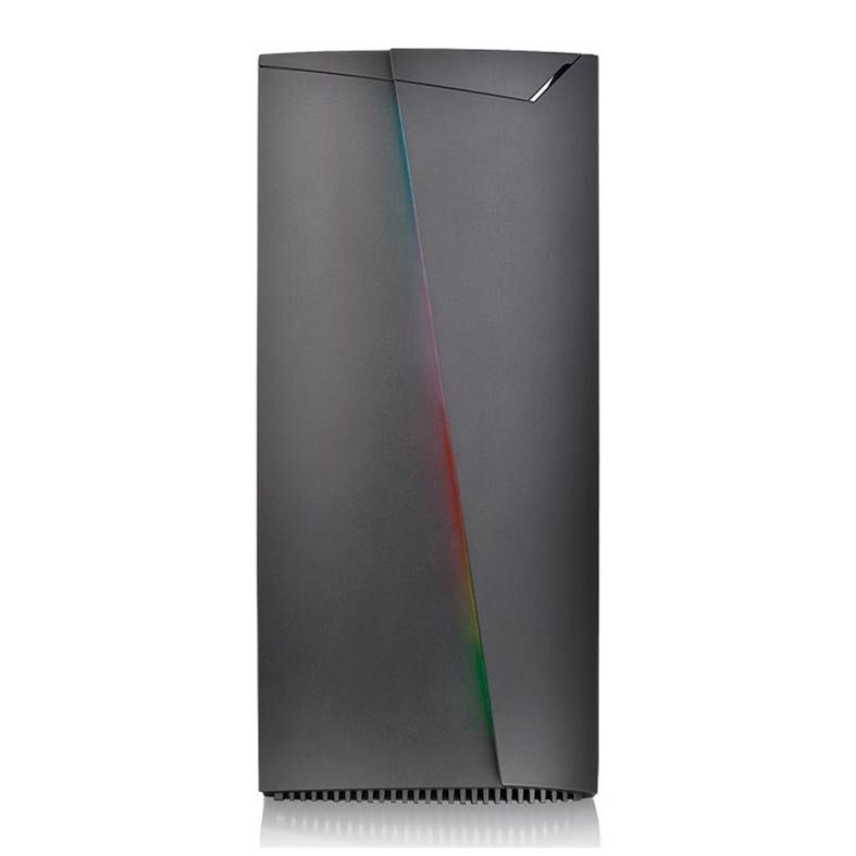 Gabinete Thermaltake H350 TG RGB Preto Lateral Vidro Temp, CA-1R9-00M1WN-00