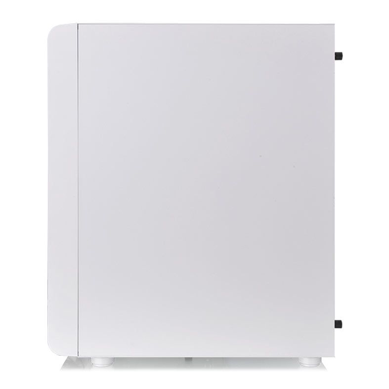 Gabinete Gamer Thermaltake S200 TG, ARGB, Mid-Tower, Lateral de Vidro, Com 3 Fans, Branco, CA-1X2-00M6WN-00