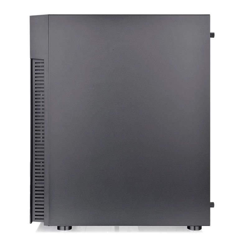 Gabinete Gamer Thermaltake View 200 TG, ARGB, Mid-Tower, Lateral de Vidro, Com 3 Fans, Preto, CA-1X3-00M1WN-00