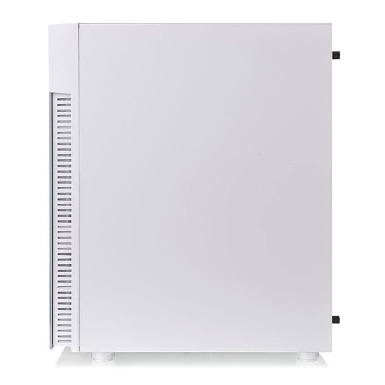 Gabinete Gamer Thermaltake View 200 TG, ARGB, Mid-Tower, Lateral de Vidro, Com 3 Fans, Branco, CA-1X3-00M6WN-00