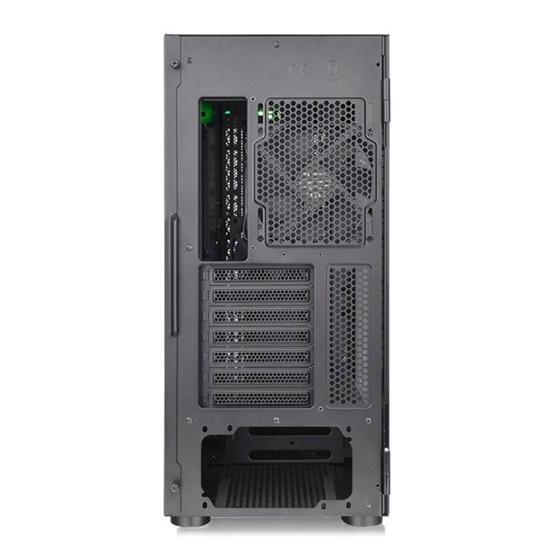Gabinete Gamer Thermaltake H590 TG, ARGB, Mid-Tower, Lateral de Vidro, Com 1 Fan, Preto, CA-1X4-00M1WN-00