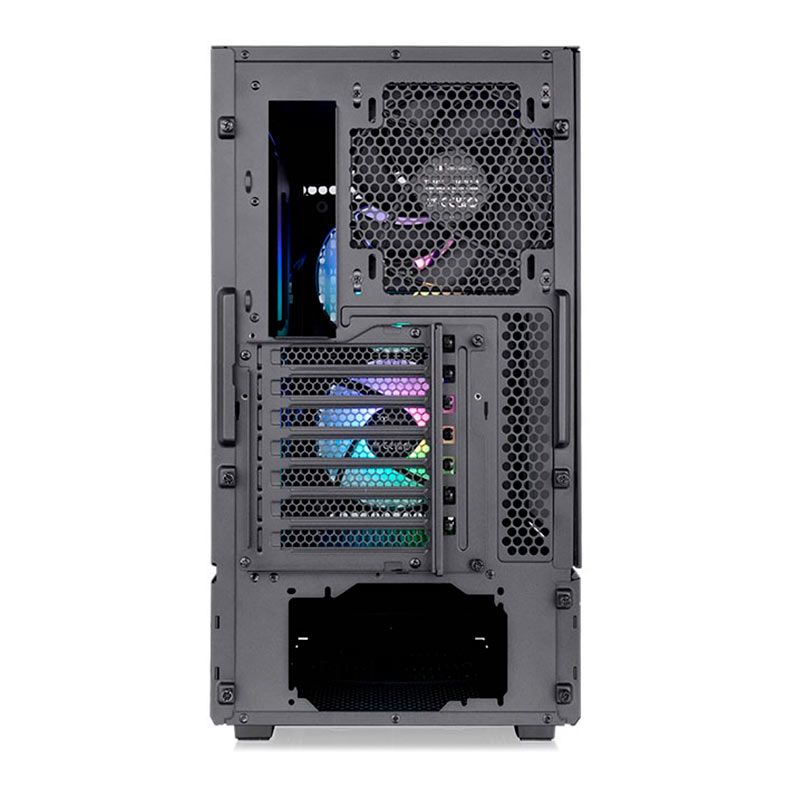 Gabinete Gamer Thermaltake Ceres 300 TG ARGB, Lateral de Vidro, Com 3 Fans, Preto, CA-1Y2-00M1WN-00