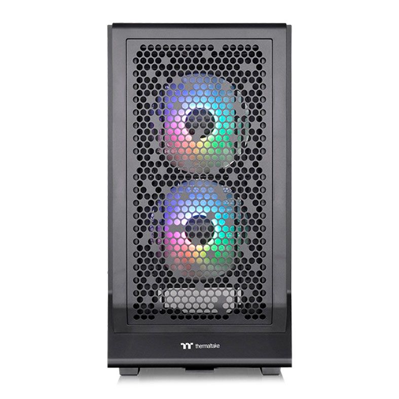 Gabinete Gamer Thermaltake Ceres 330 TG ARGB, Mid-Tower, Lateral de Vidro, Com 3 Fans, Preto, CA-1Y2-00M1WN-01