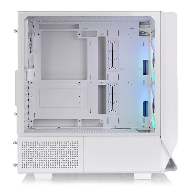 Gabinete Gamer Thermaltake Ceres 330 TG Snow ARGB , Mid-Tower, Lateral de Vidro, Com 3 Fans, Branco, CA-1Y2-00M6WN-01