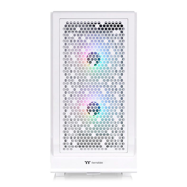 Gabinete Gamer Thermaltake Ceres 330 TG Snow ARGB , Mid-Tower, Lateral de Vidro, Com 3 Fans, Branco, CA-1Y2-00M6WN-01