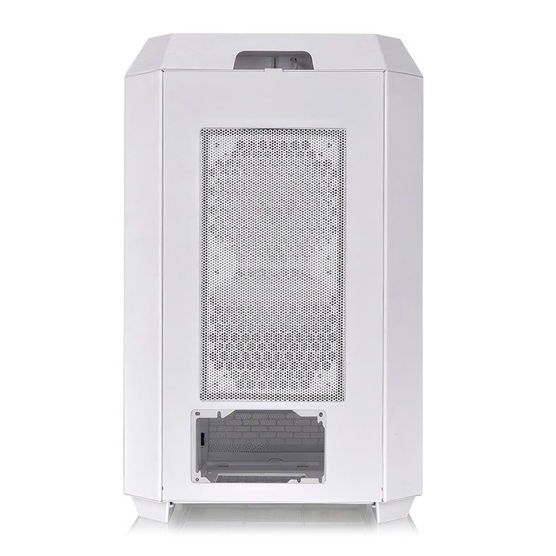 Gabinete Gamer Thermaltake The Tower 300 Snow Edition, Mini-Tower, Lateral de Vidro, Com 2 Fans, Branco, CA-1Y4-00S6WN-00