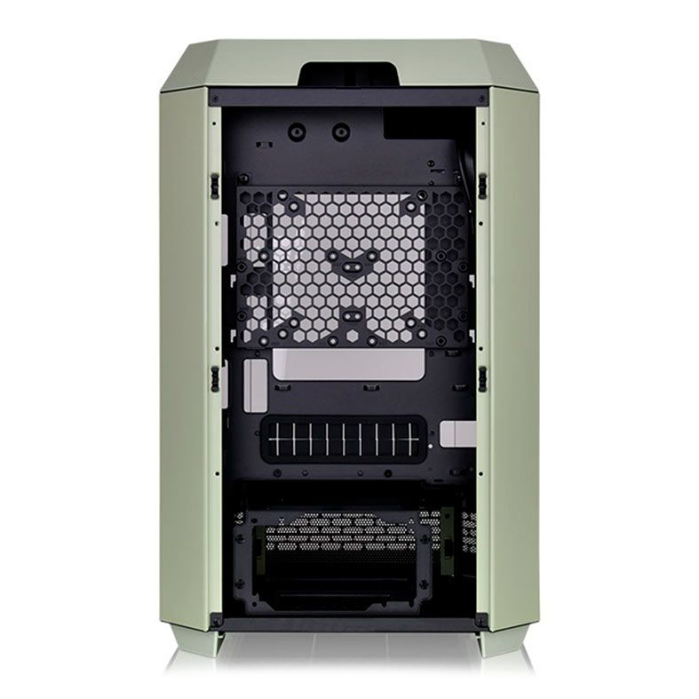 Gabinete Gamer Thermaltake The Tower 300 Matcha Green Edition, Mini-Tower, Lateral de Vidro, CA-1Y4-00SEWN-00