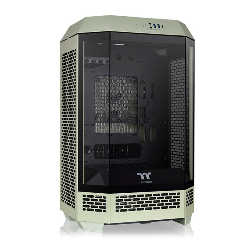 Gabinete Gamer Thermaltake The Tower 300 Matcha Green Edition, Mini-Tower, Lateral de Vidro, CA-1Y4-00SEWN-00