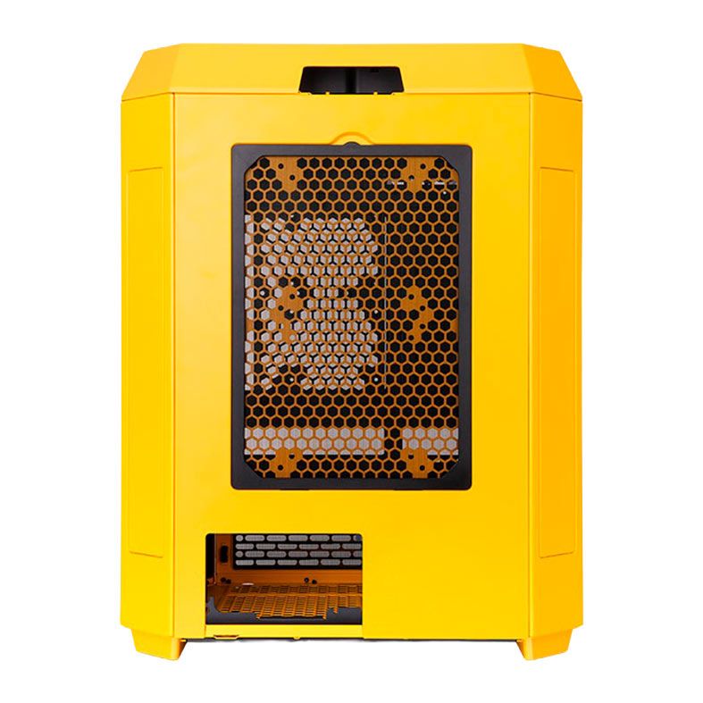 Gabinete Gamer Thermaltake The Tower 600 Bumblebee, Mid-Tower, Lateral De Vidro, Amarelo, CA-1Z1-00M4WN-00