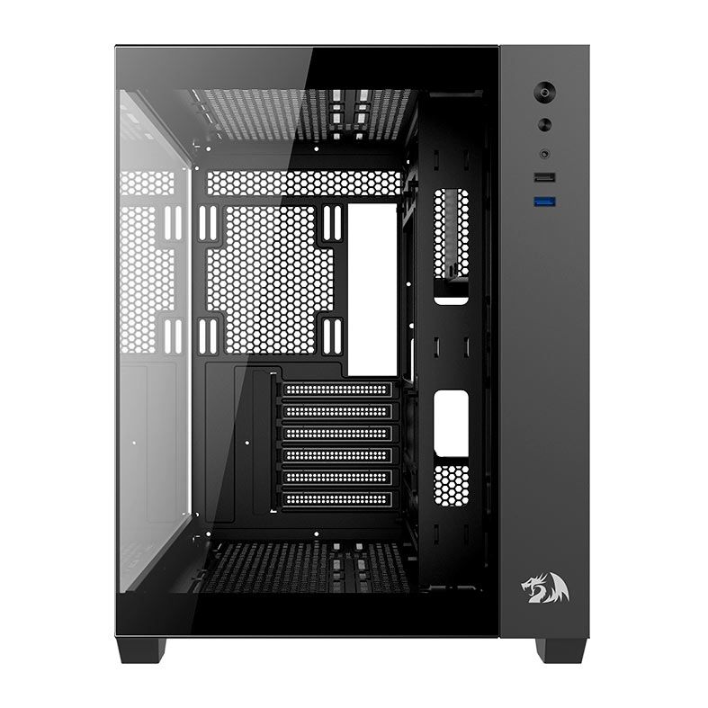 Gabinete Gamer Redragon Wideload Lite, Mid-Tower, Lateral de Vidro, Preto, CA-604B