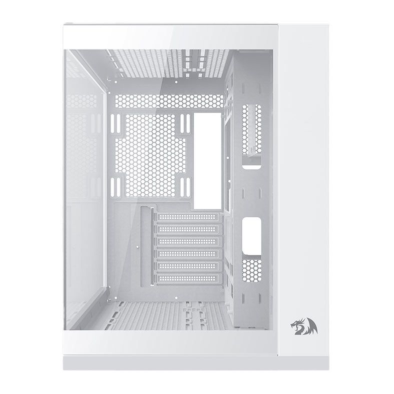 Gabinete Redragon Wideload Pro, Mid-Tower, Lateral de Vidro, Branco, CA-604W-PRO
