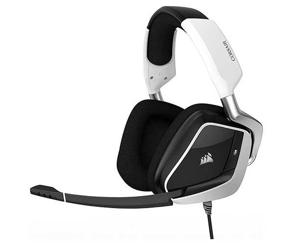 Headset Gaming Corsair VOID Pro RGB White 7.1 Drivers 50mm, CA9011155