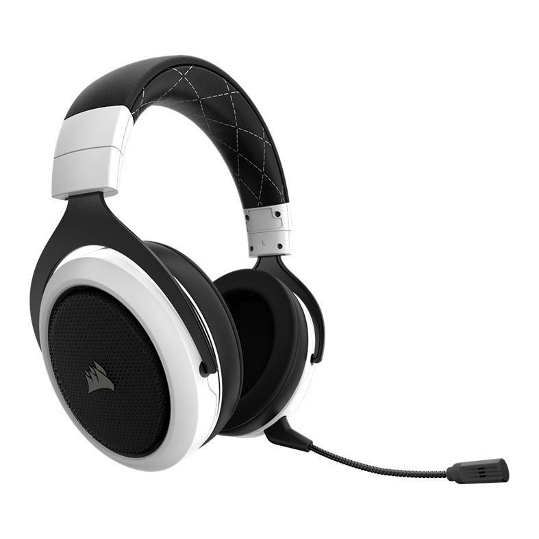 Headset Gamer Corsair HS70 Wireless Audio 7.1 Preto/Branco, CA9011177