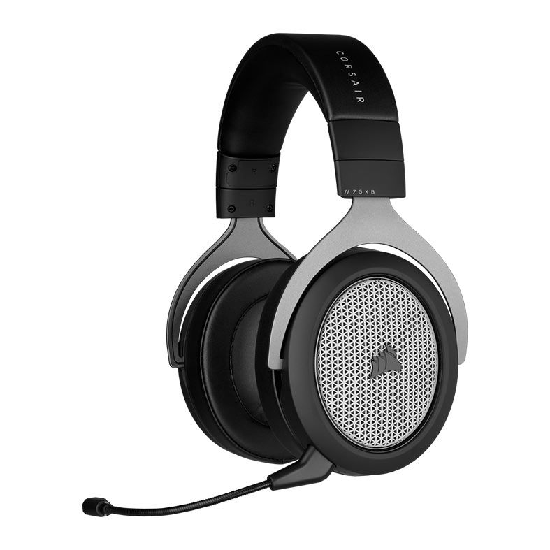 Headset Gamer Corsair HS75 XB Wireless, Xbox Series, Drivers 50mm, Carbono e Prata, CA-9011222-NA