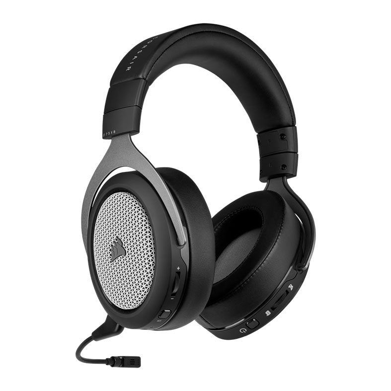 Headset Gamer Corsair HS75 XB Wireless, Xbox Series, Drivers 50mm, Carbono e Prata, CA-9011222-NA