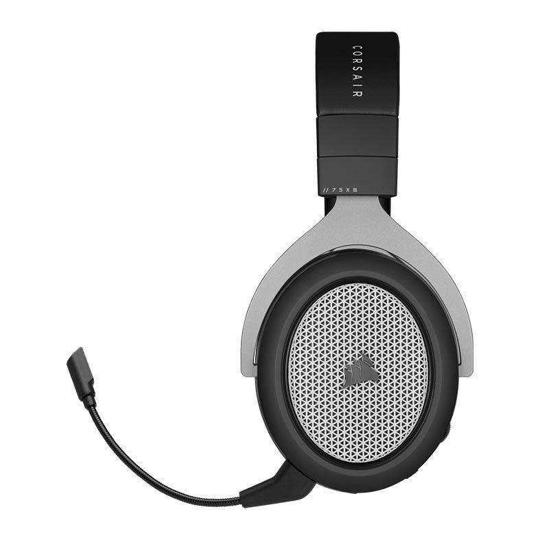Headset Gamer Corsair HS75 XB Wireless, Xbox Series, Drivers 50mm, Carbono e Prata, CA-9011222-NA
