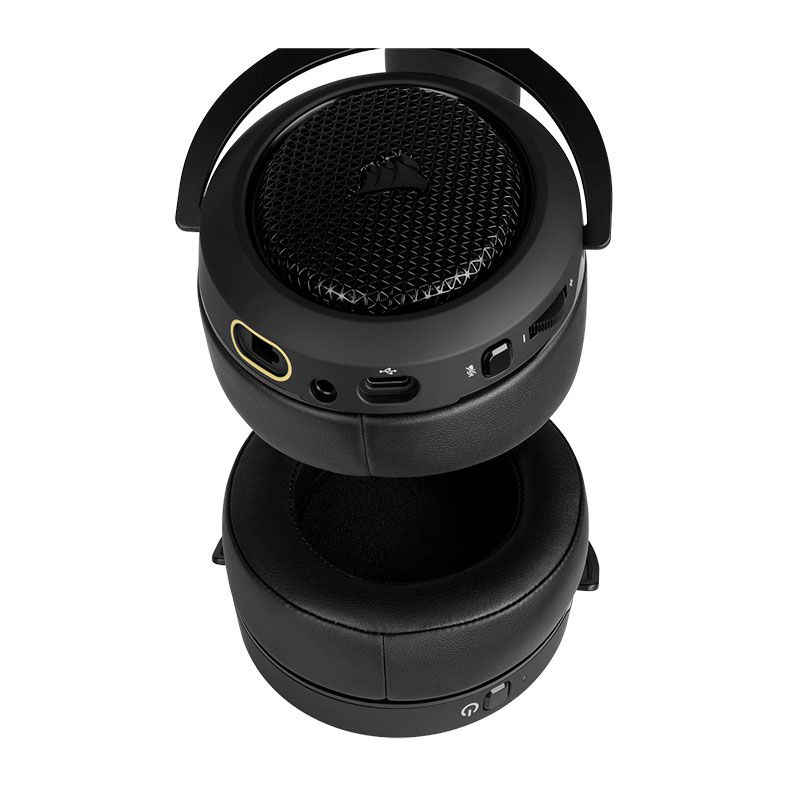 Headset Gamer Corsair HS70 Bluetooth, Multi-Plataforma, Drivers 50mm, Carbono, CA-9011227-NA