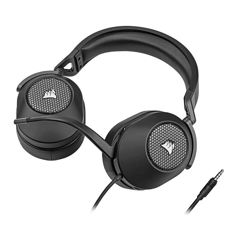 Headset Gamer Corsair HS65 Surround, Drivers 50mm, Preto, CA-9011270-NA