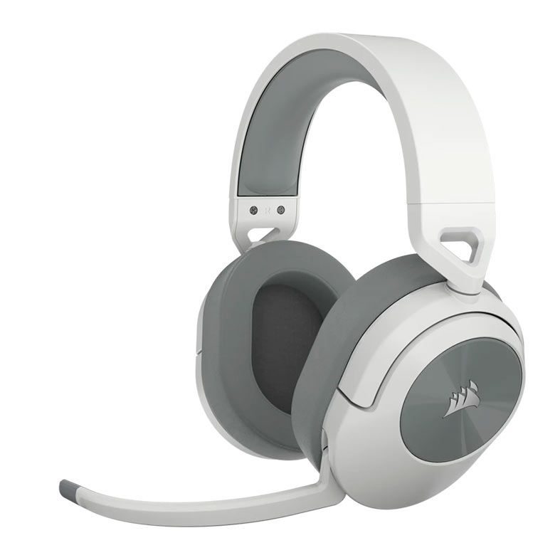 Headset Gamer Corsair HS55 Wireless, Surround 7.1, Drivers 50mm, Branco, CA-9011281-NA