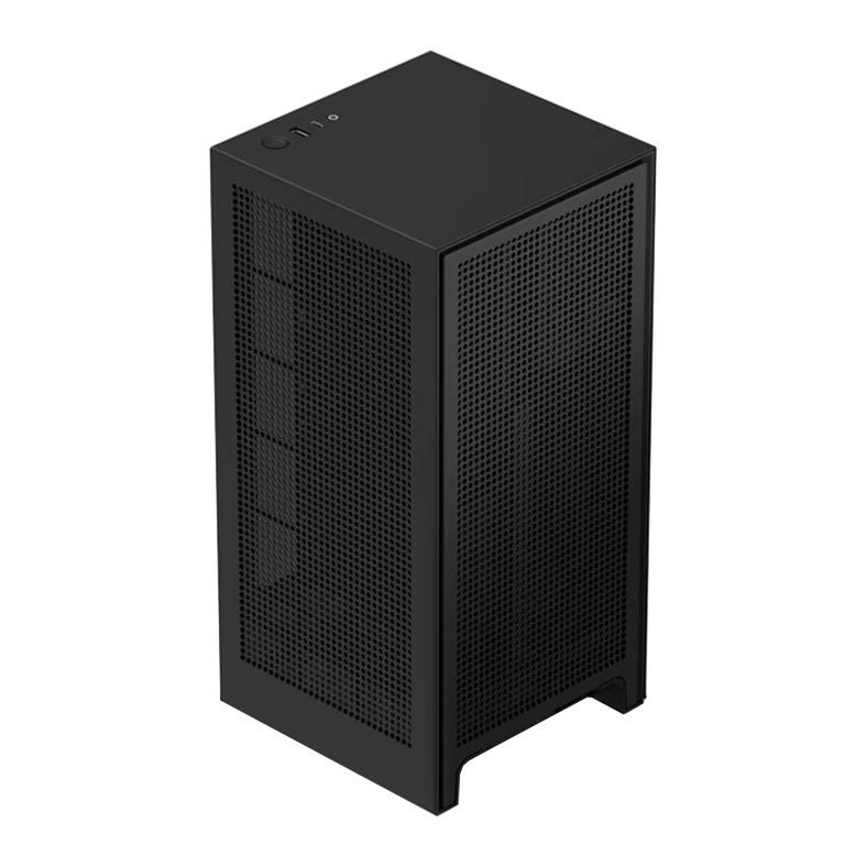 Gabinete Gamer NZXT H1 Mini-ITX com Fonte 650W e Water Cooler 140mm Preto, CA-H16WR-B1-US