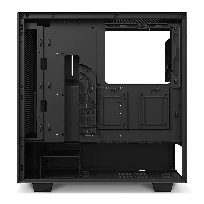 Gabinete Gamer NZXT H510 Flow, Mid-Tower, Lateral de Vidro, Com 2 Ventoinhas, Preto, CA-H52FB-01