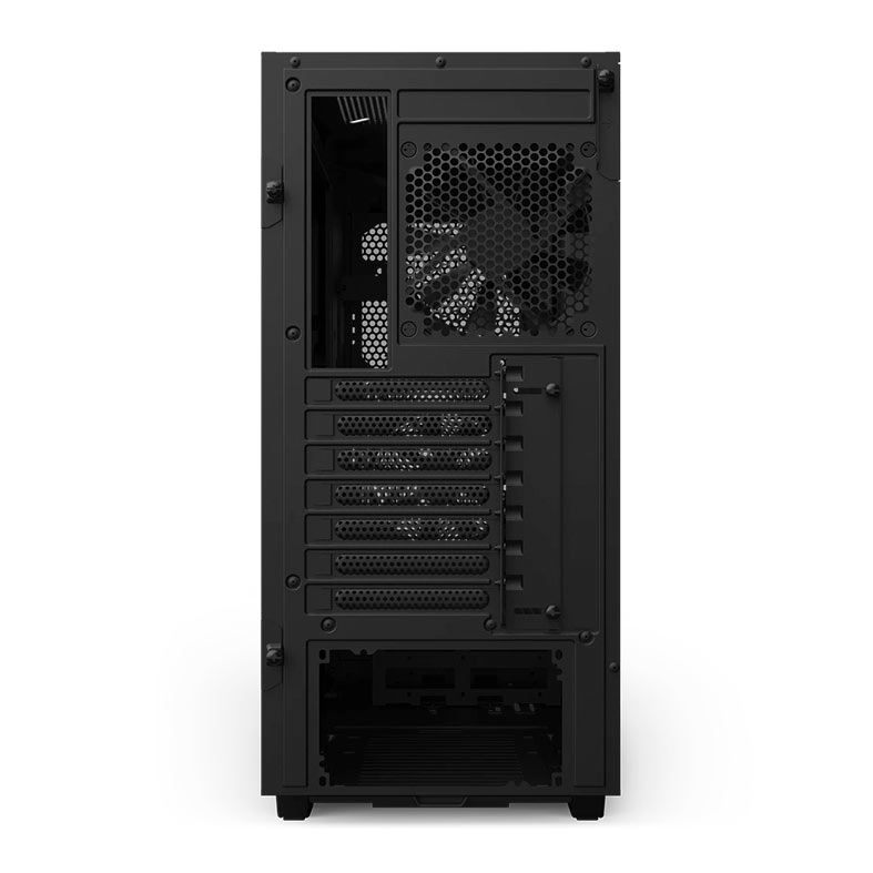 Gabinete Gamer NZXT H510 Flow, Mid-Tower, Lateral de Vidro, Com 2 Ventoinhas, Preto, CA-H52FB-01