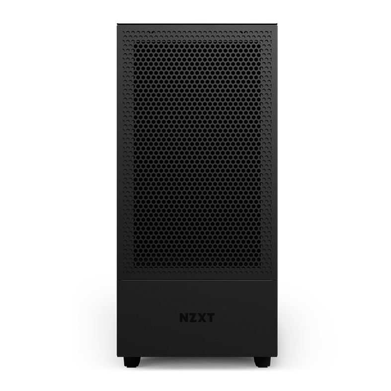 Gabinete Gamer NZXT H510 Flow, Mid-Tower, Lateral de Vidro, Com 2 Ventoinhas, Preto, CA-H52FB-01