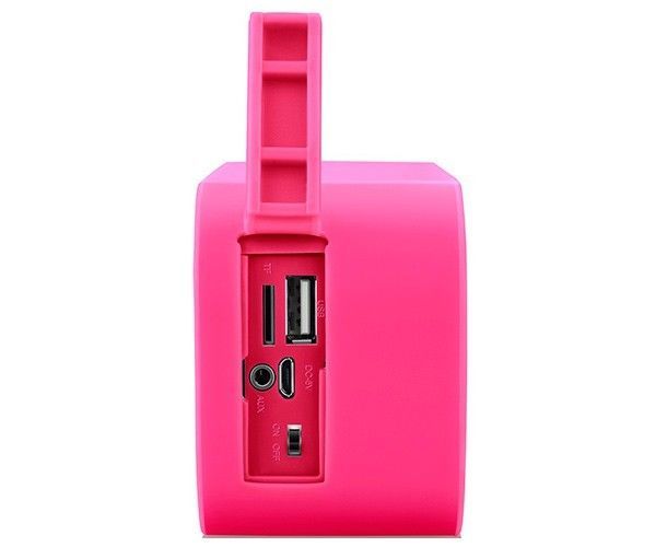 Caixa De Som Pulse By Multi Speaker Bluetooth Portatil 10W RMS Rosa, SP209