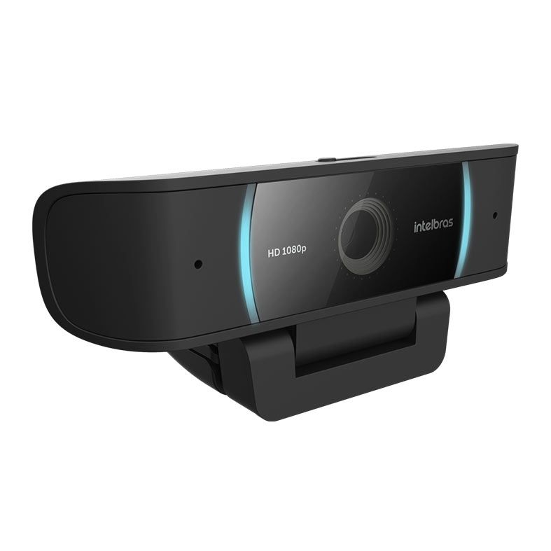 Webcam Intelbras, Full HD 1080p, USB, Preta, CAM-1080p