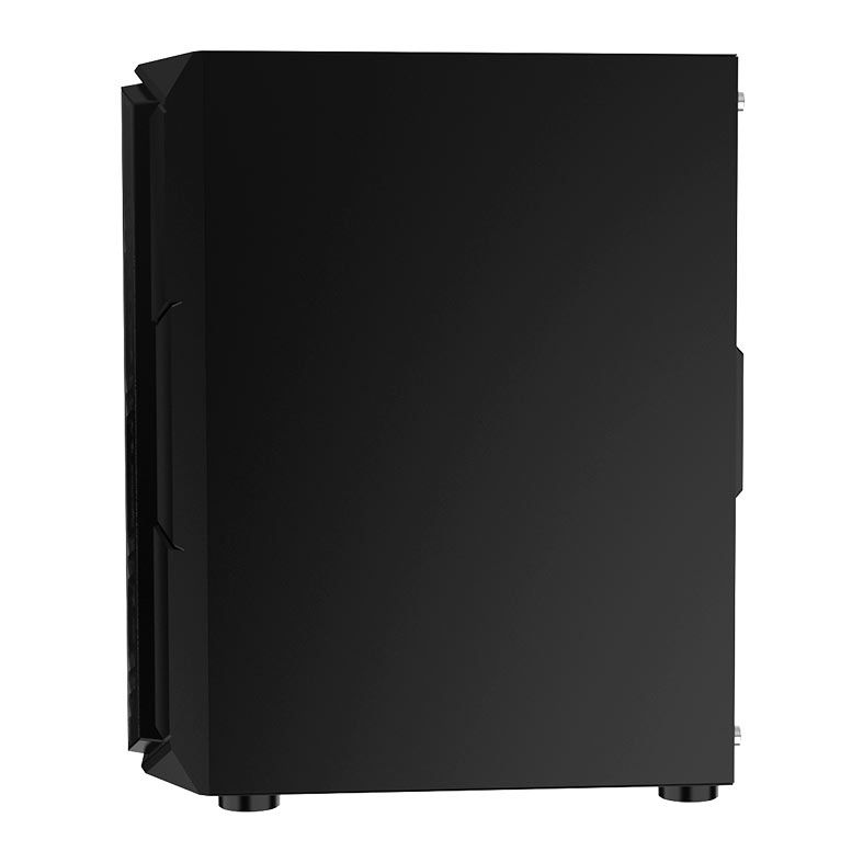 Gabinete Gamer Alseye Castle, Mid-Tower, Lateral de Vidro, Preto, CASTLE-BK