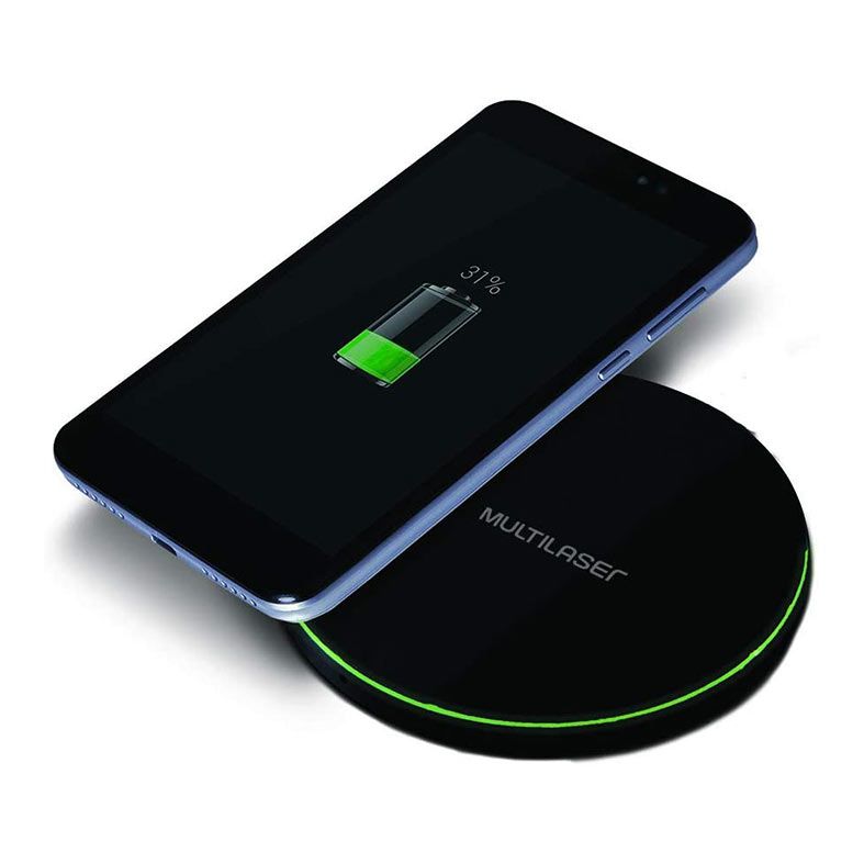 Carregador Wireless Multi, Ultra Rapido, 10W, Preto, CB130