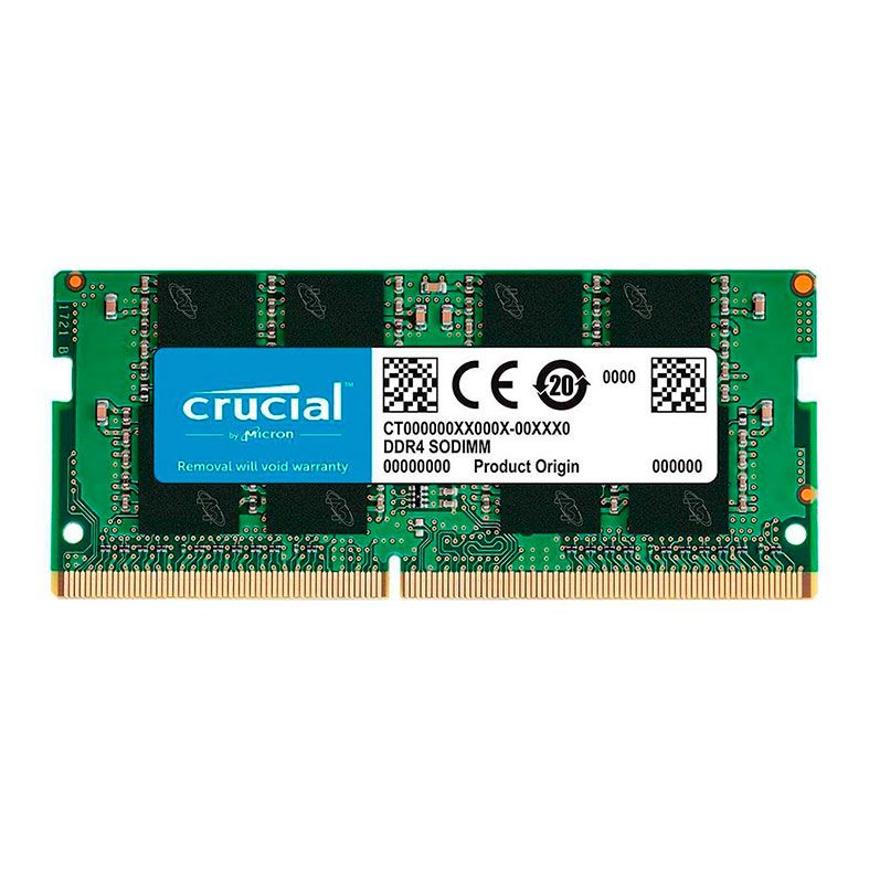 Memoria Para Notebook Crucial Basics, 16GB (1x16GB), DDR4, 2666MHz, C19, CB16GS2666