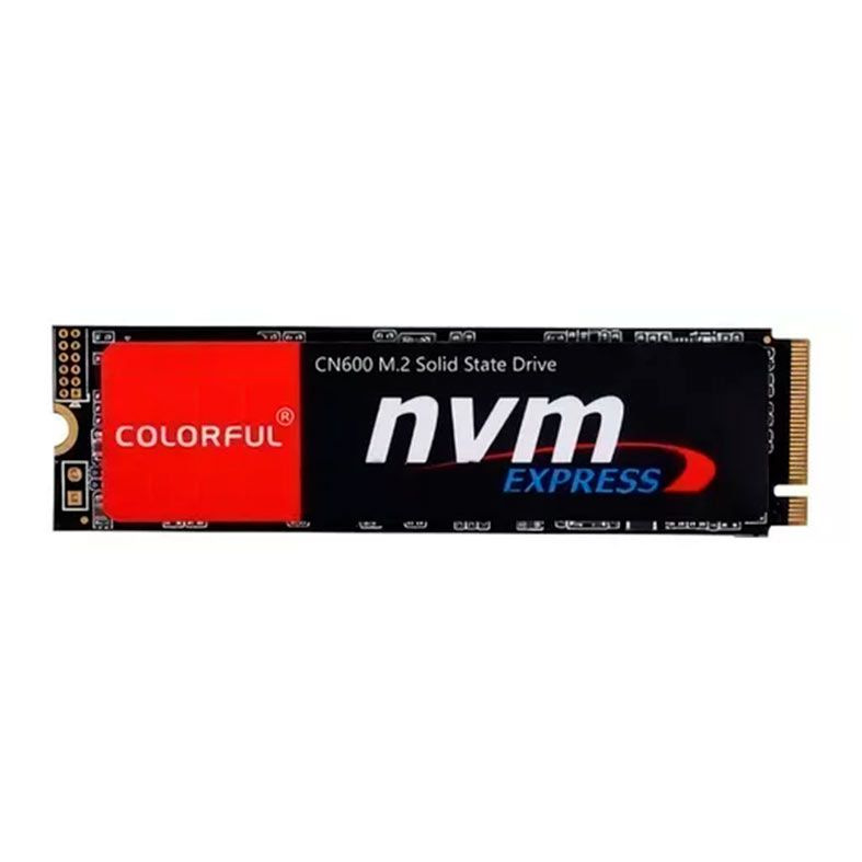 SSD Colorful CN600, 128GB, M.2 2280, PCIe NVMe, Leitura 1500MB/s, Gravacao 530MB/s, CB461E