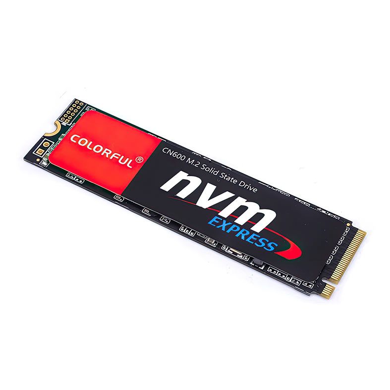SSD Colorful CN600, 128GB, M.2 2280, PCIe NVMe, Leitura 1500MB/s, Gravacao 530MB/s, CB461E