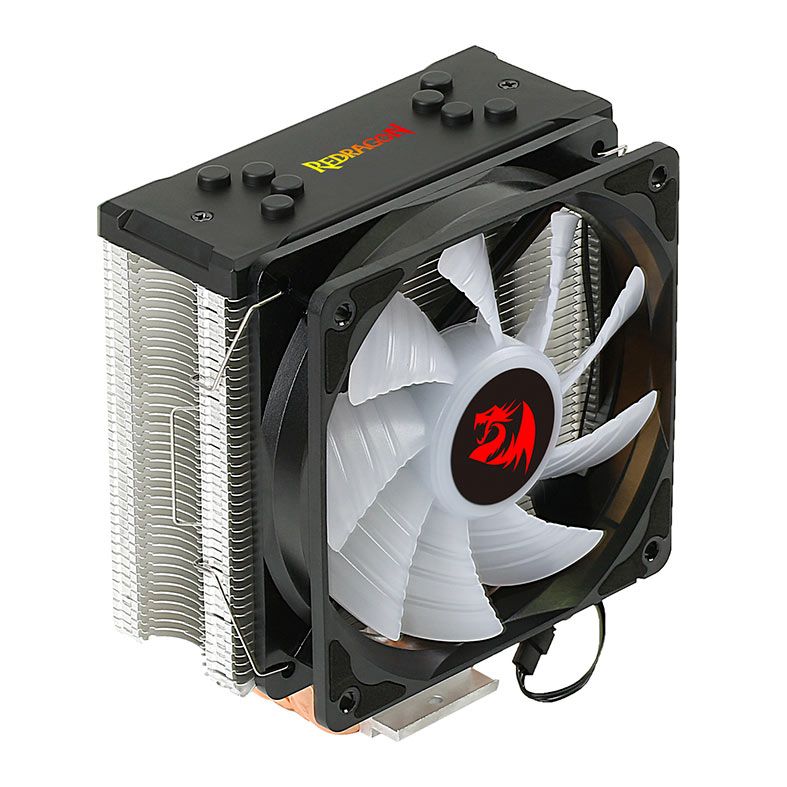 Cooler Para Processador Redragon Skadi, RGB, 120mm, Preto, CC-1051-ARGB