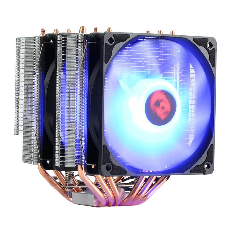 Cooler Para Processador Redragon Rind, RGB, 120mm, Preto, CC-1054-RGB