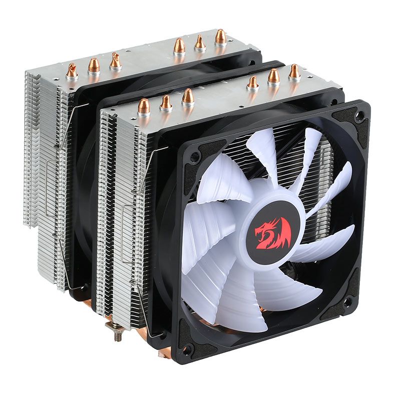 Cooler Para Processador Redragon Rind, RGB, 120mm, Preto, CC-1054-RGB