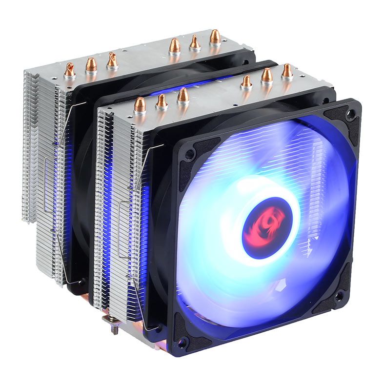 Cooler Para Processador Redragon Rind, RGB, 120mm, Preto, CC-1054-RGB